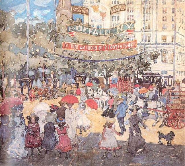 Maurice Prendergast Madison Square Germany oil painting art